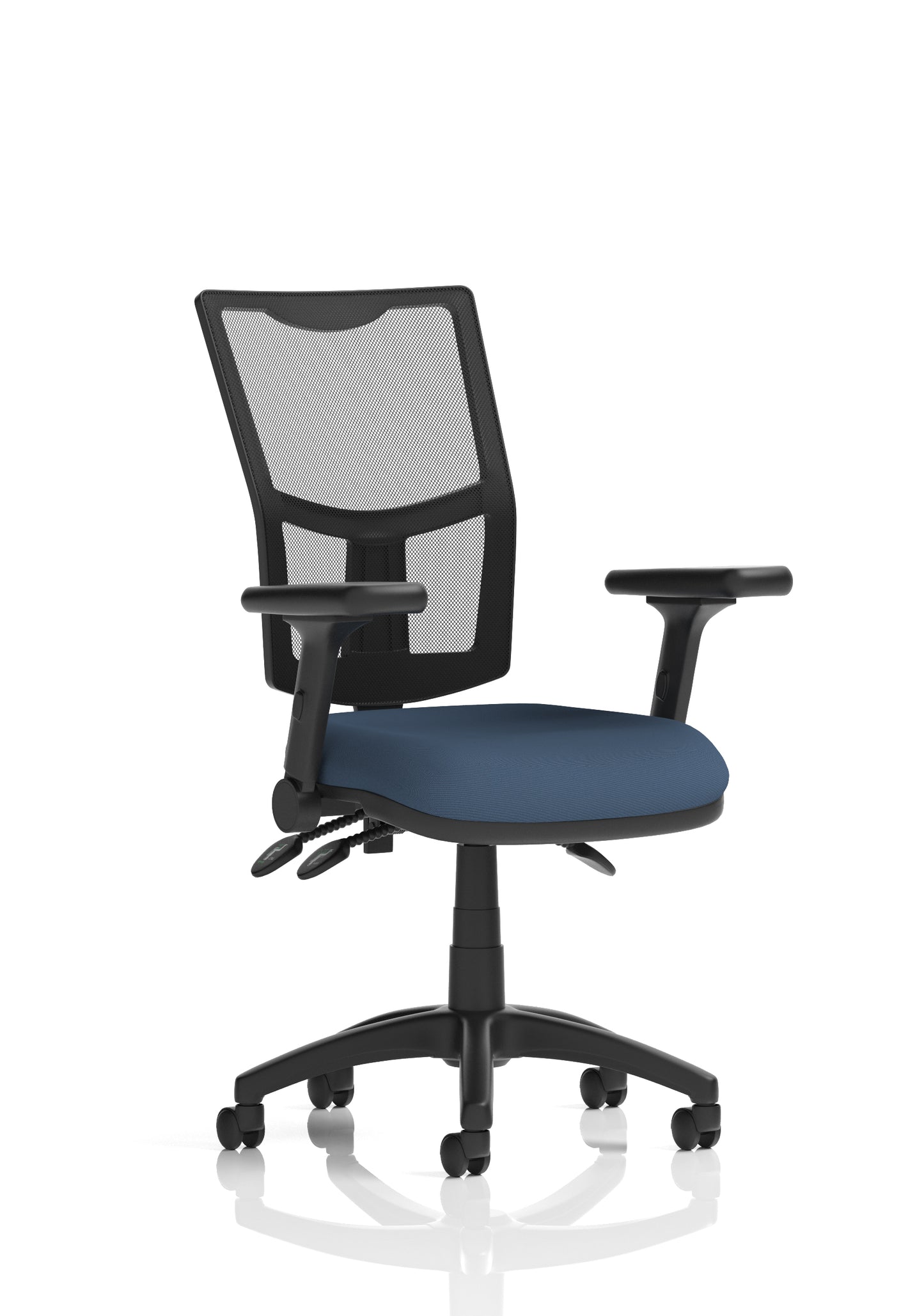 Eclipse Plus III Medium Mesh Back Task Operator Office Chair - Multiple Arm Options - Available in 20 Colour Choices