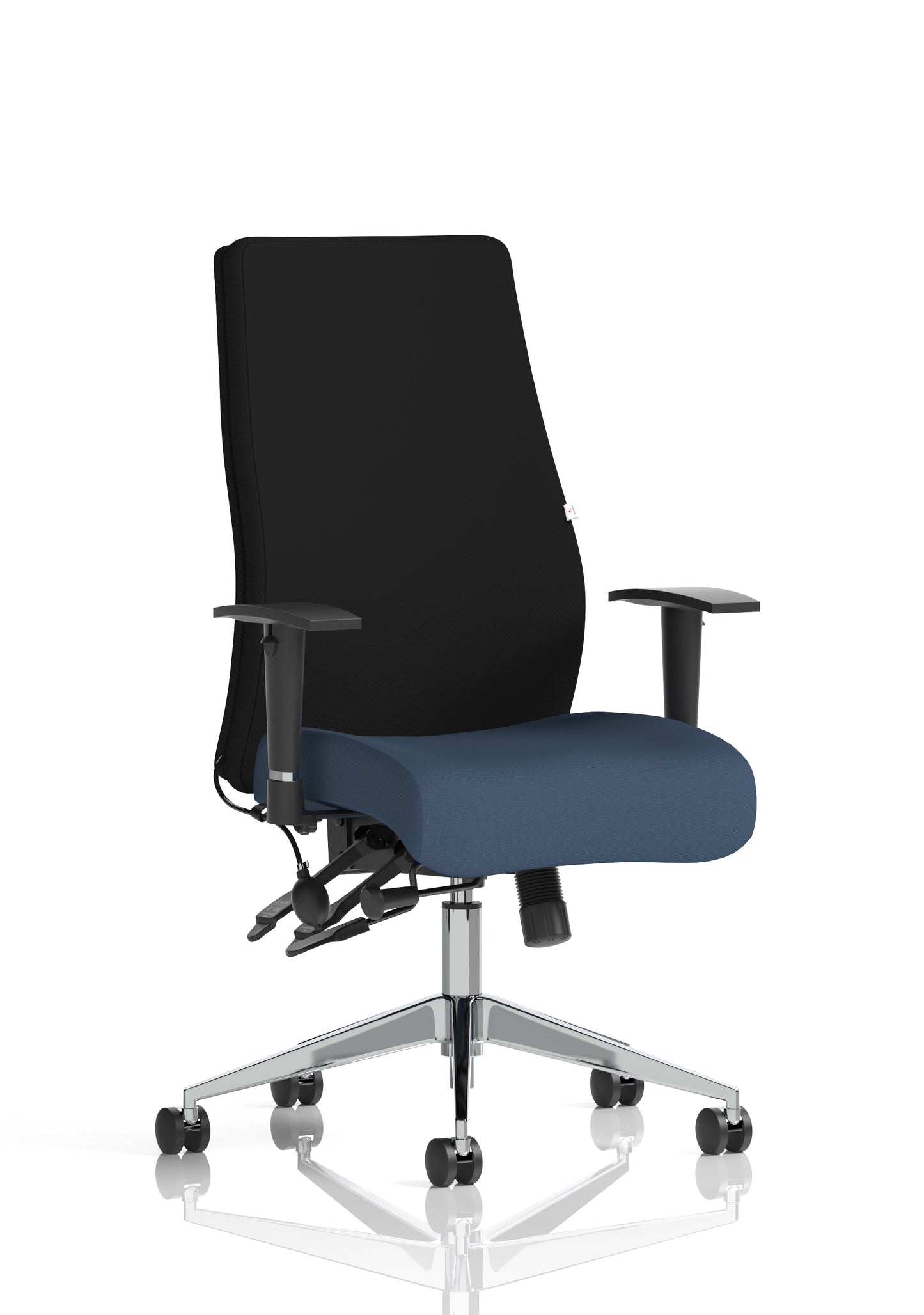 Onyx High Back Ergonomic Posture Chair with Height Adjustable Arms - Available in 20 Colour Choices