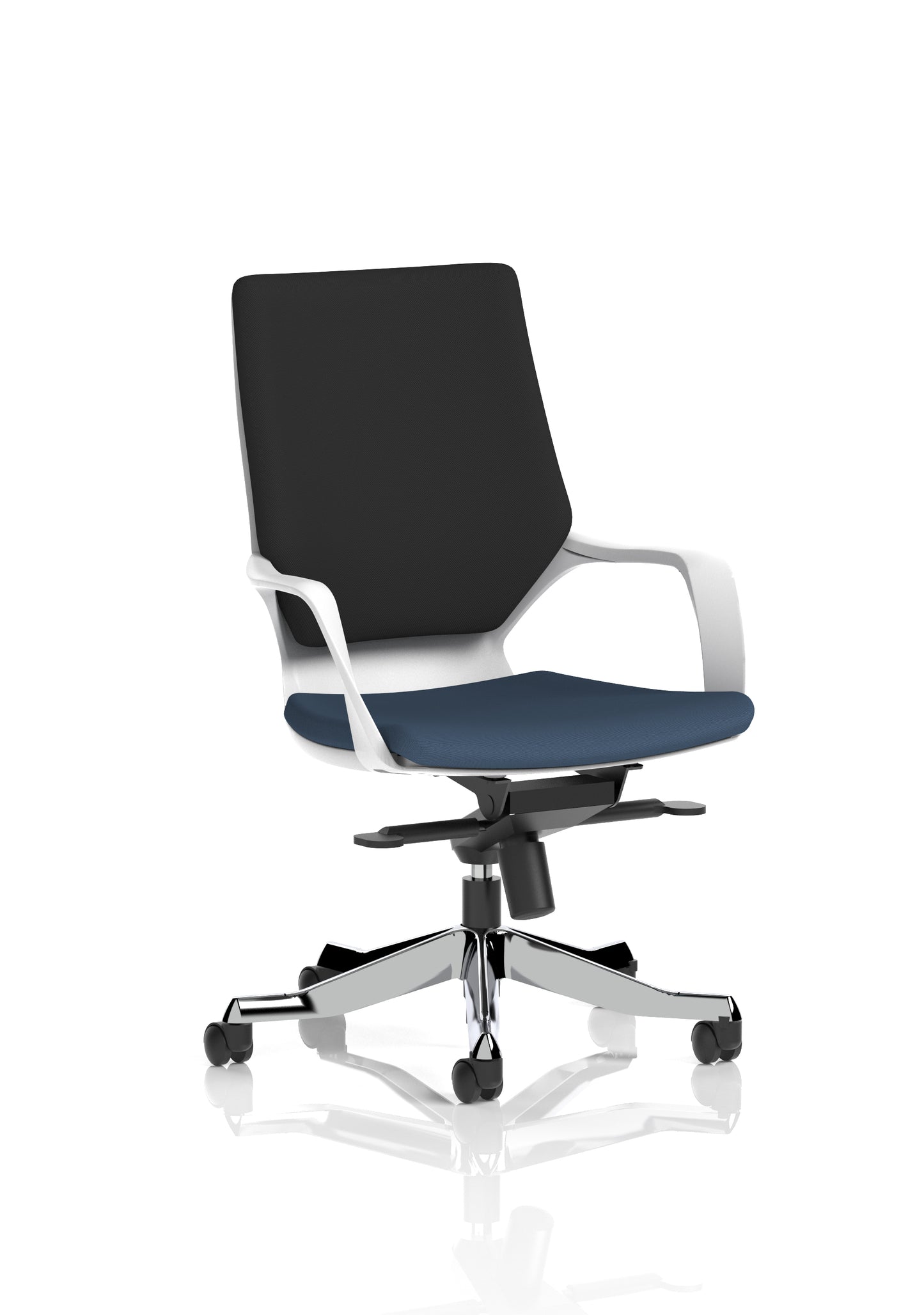 Xenon Medium Back Office Chair with Fixed Arms - Available in 20 Colour Choices