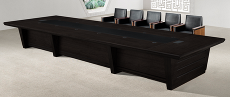 Heavy Duty Executive Boardroom Table - 4800mm / 5000mm / 5200mm / 5400mm / 5600mm / 5800mm / 6000mm - KT5C48