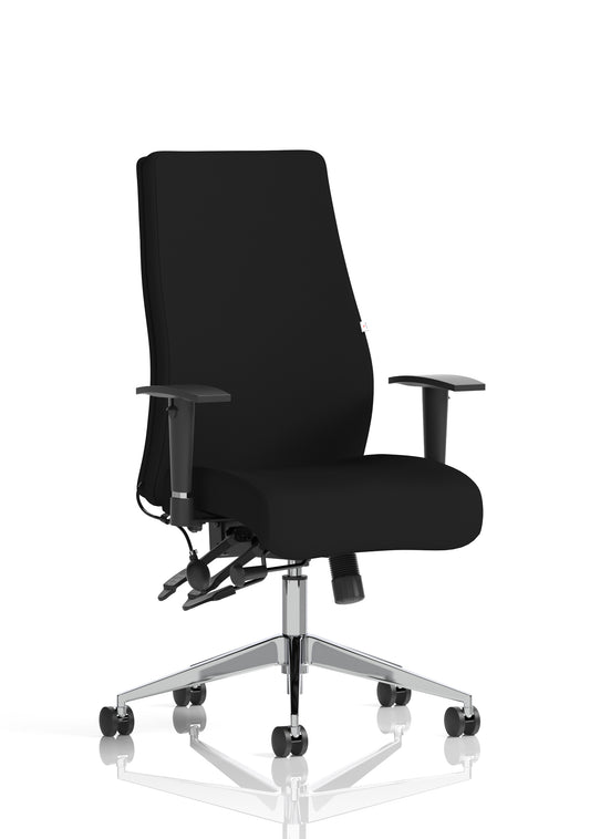 Onyx High Back Ergonomic Posture Chair with Height Adjustable Arms - Available in 20 Colour Choices