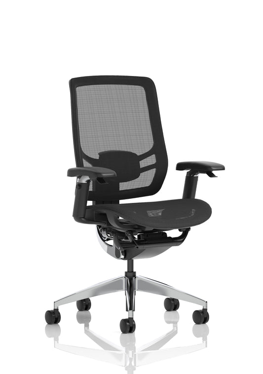 Ergo Click High Back Ergonomic Posture Office Chair with Height Adjustable Arms & Headrest - Available in 20 Colour Choices