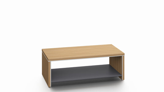 Modern Executive Walnut Rectangle Coffee Table - 1200mm - PM02-F0112
