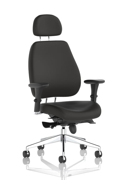 Chiro Plus High Back Ergonomic Posture Chair - Optional Headrest - Available in Over 20 Colours