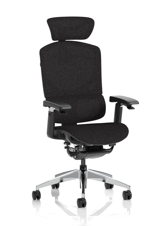 Ergo Click Plus High Back Ergonomic Posture Office Chair with Height Adjustable Arms and Headrest