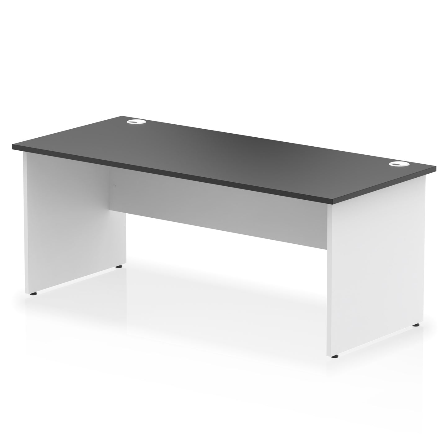 Impulse Straight Desk Panel End Leg - 1800mm - Multiple Colour Options