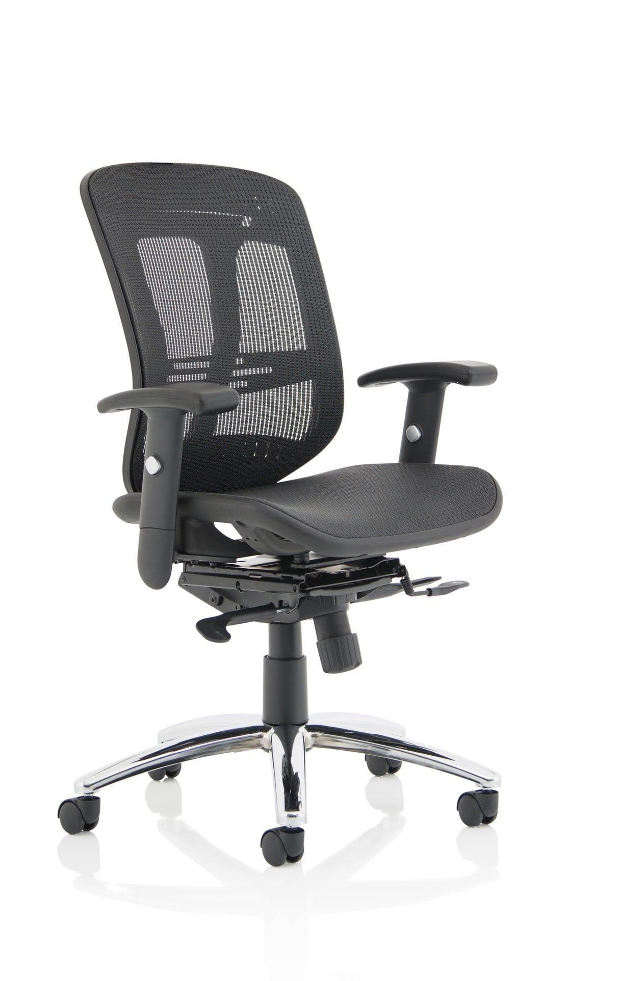 Mirage II Black Mesh Ergonomic Office Chair - Optional Headrest