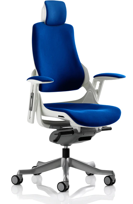 Zure Orthopaedic Fabric Office Chair - Optional Colour and Headrest