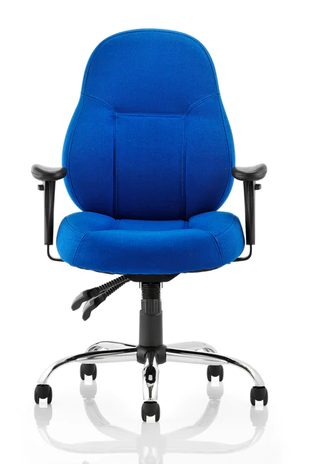 Storm Fabric Operator Office Chair - Black or Blue Option