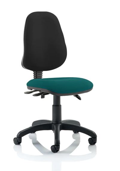 Eclipse 3 Plus Fabric Operator Office Chair - Optional Colour and Armrests