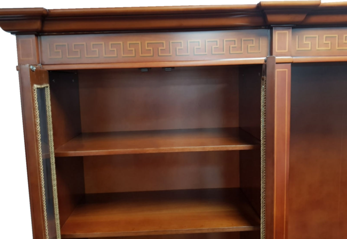 Solid Wood Executive Bookcase - 3000mm - Ex Display Unit