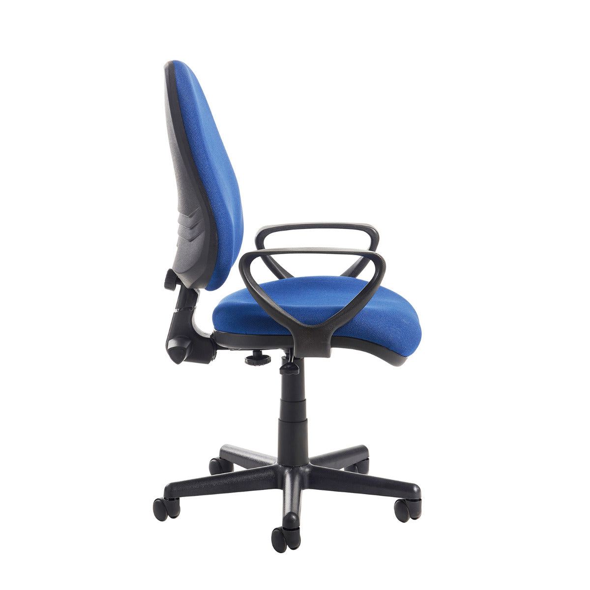 Bilbao Budget Operator Chair - Charcoal or Blue Option - No Arms, Fixed Arms or Height Adjustable Arm Option