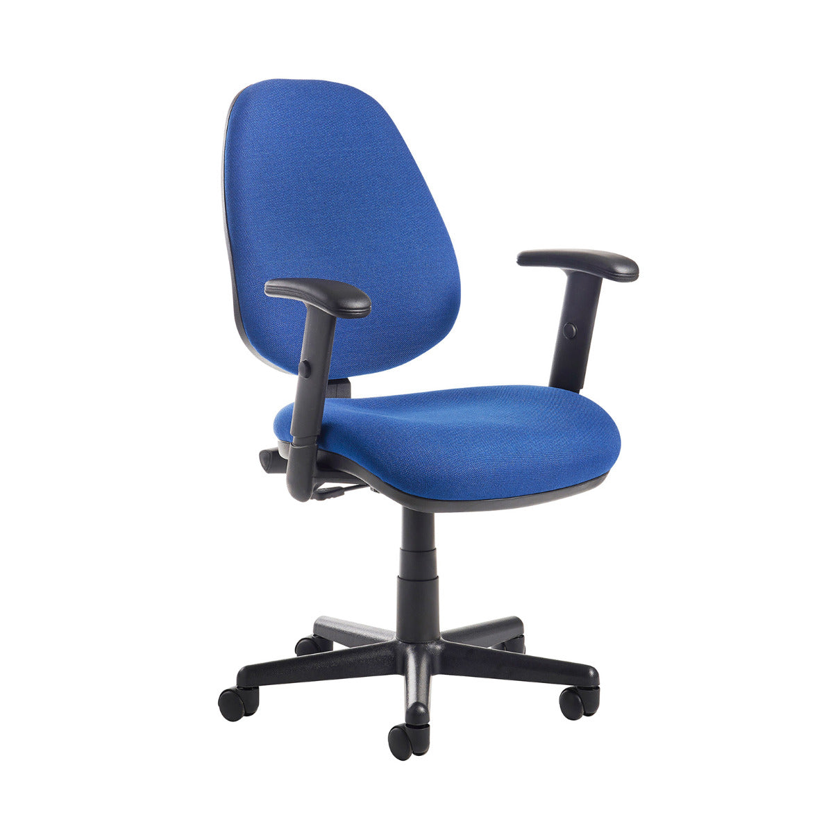 Bilbao Budget Operator Chair - Charcoal or Blue Option - No Arms, Fixed Arms or Height Adjustable Arm Option