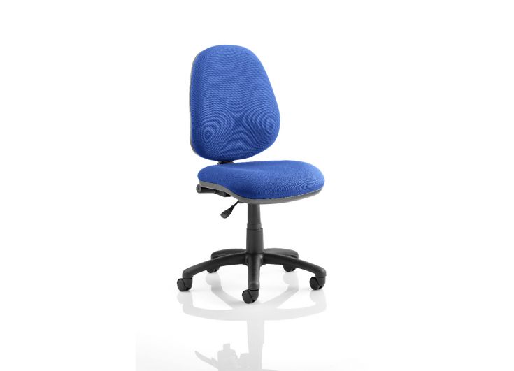 Eclipse 1 Plus Fabric Operator Office Chair - Optional Colour and Armrests