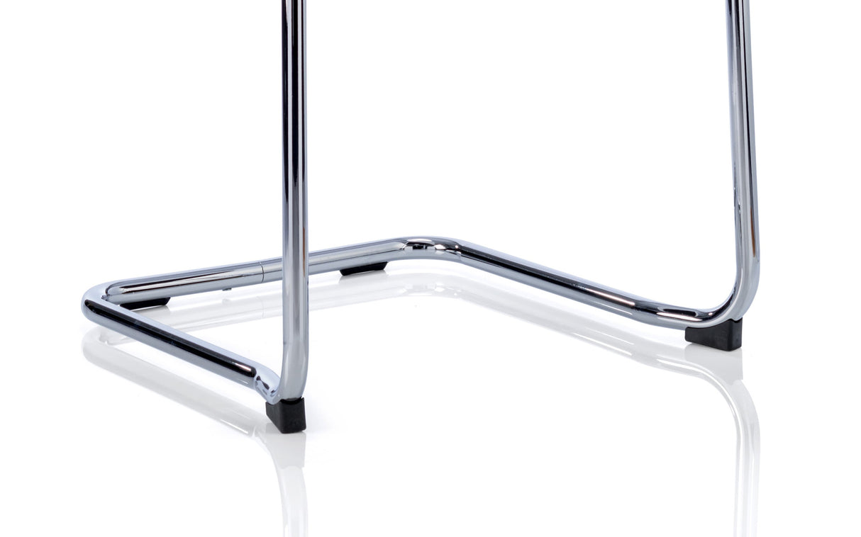 Echo Bonded Leather Visitor Chair - Available in Black, White or Red
