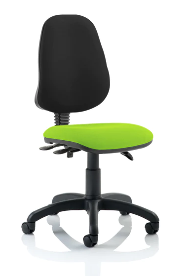 Eclipse 3 Plus Fabric Operator Office Chair - Optional Colour and Armrests