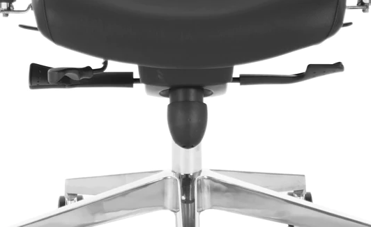Chiro Plus Ultimate High Back Fabric Ergonomic Office Chair - Recommended by Leading UK Chiropractor Doctor