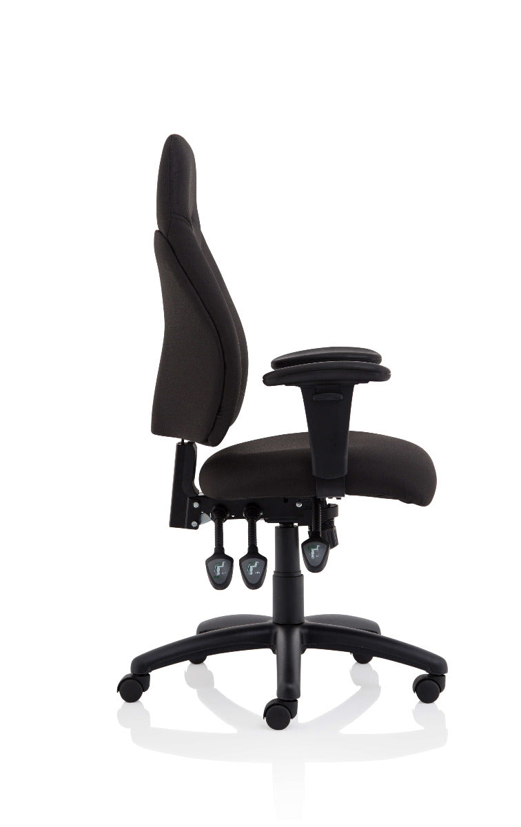 Esme Fabric Posture Chair with Height Adjustable Arms
