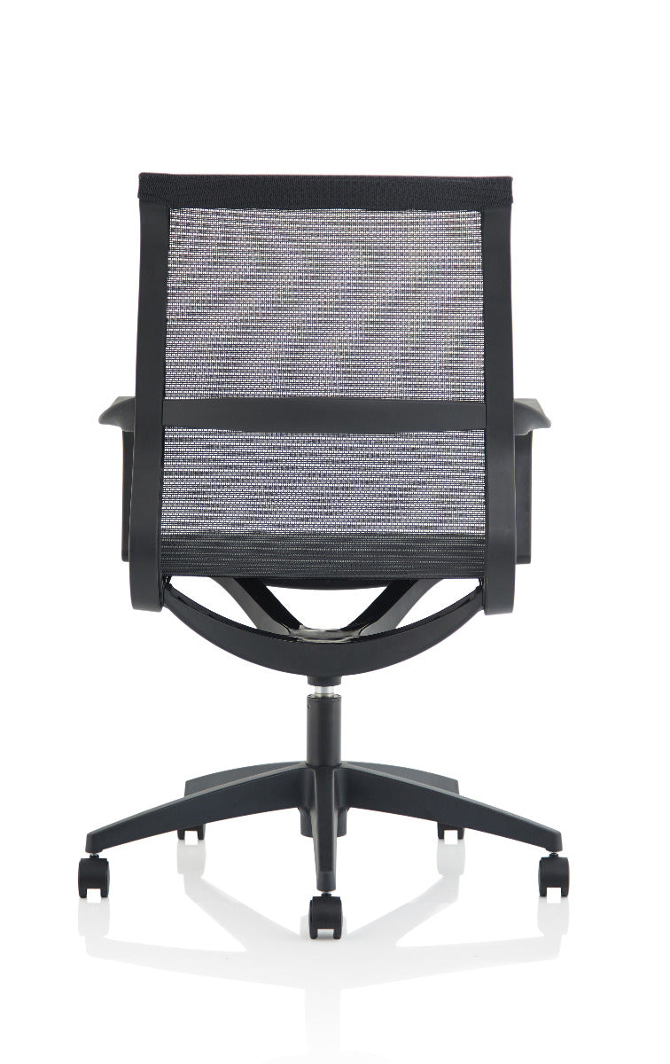 Lula Stylish Black Mesh Operator Office Chair