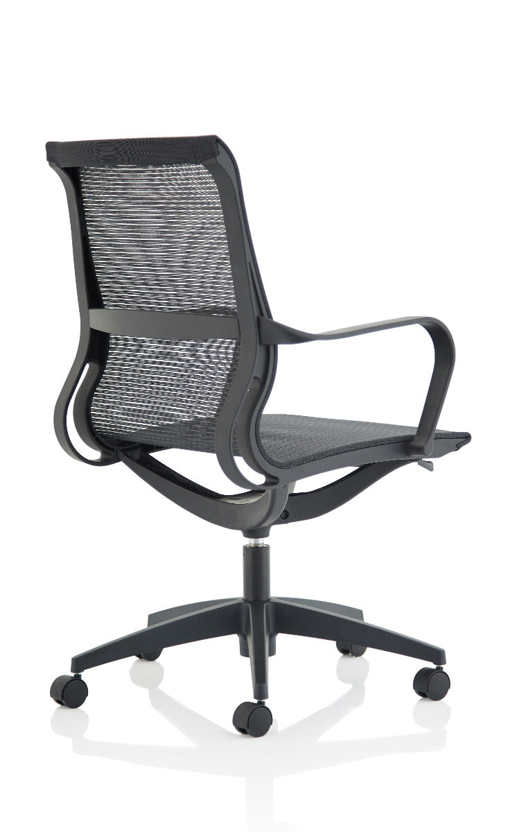 Lula Stylish Black Mesh Operator Office Chair