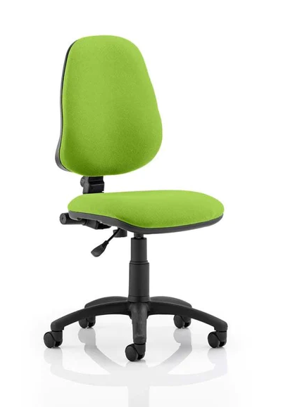 Eclipse 1 Plus Fabric Operator Office Chair - Optional Colour and Armrests