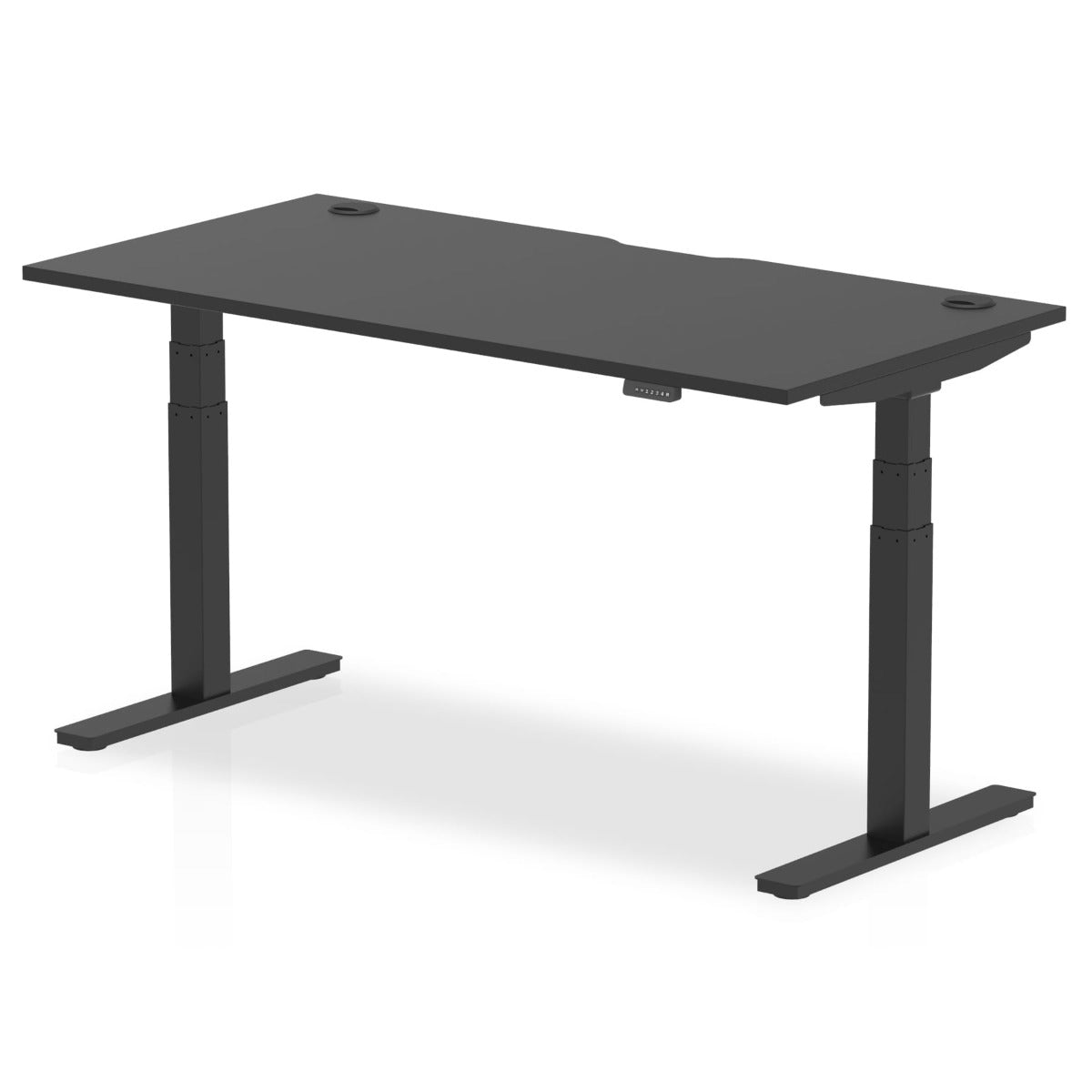 Air Black Series Electric Office Desk - 600mm or 800mm Deep