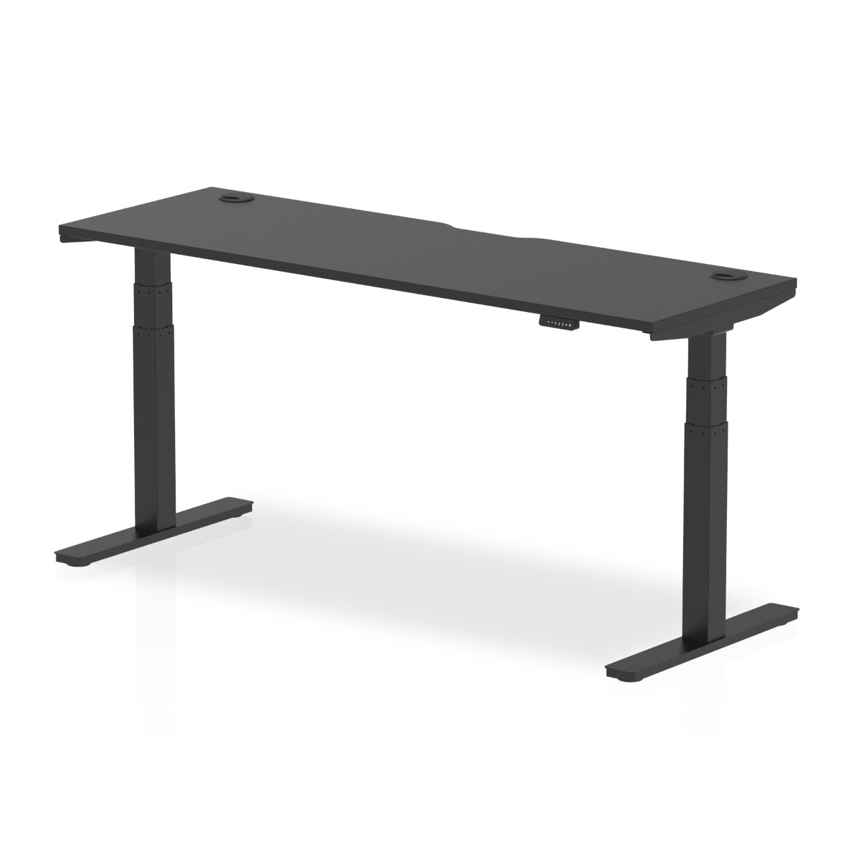 Air Black Series Electric Office Desk - 600mm or 800mm Deep