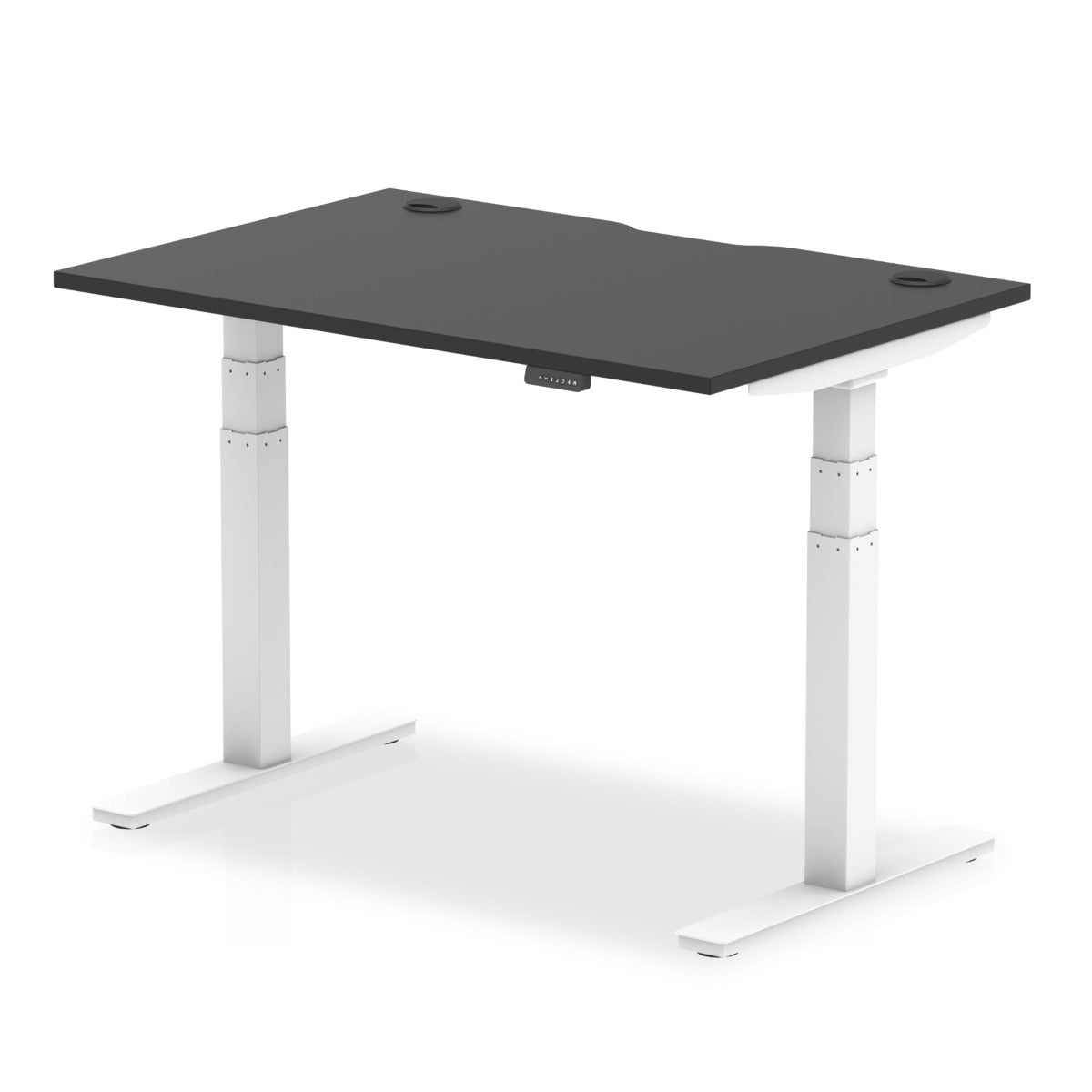 Air Black Series Electric Office Desk - 600mm or 800mm Deep