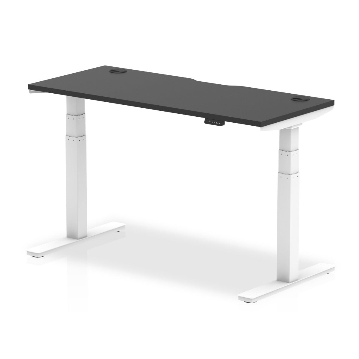 Air Black Series Electric Office Desk - 600mm or 800mm Deep