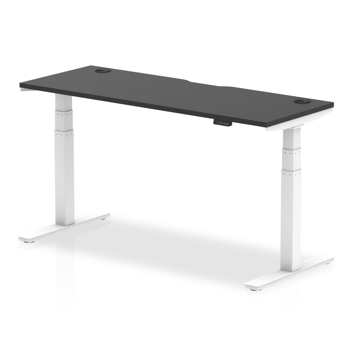 Air Black Series Electric Office Desk - 600mm or 800mm Deep