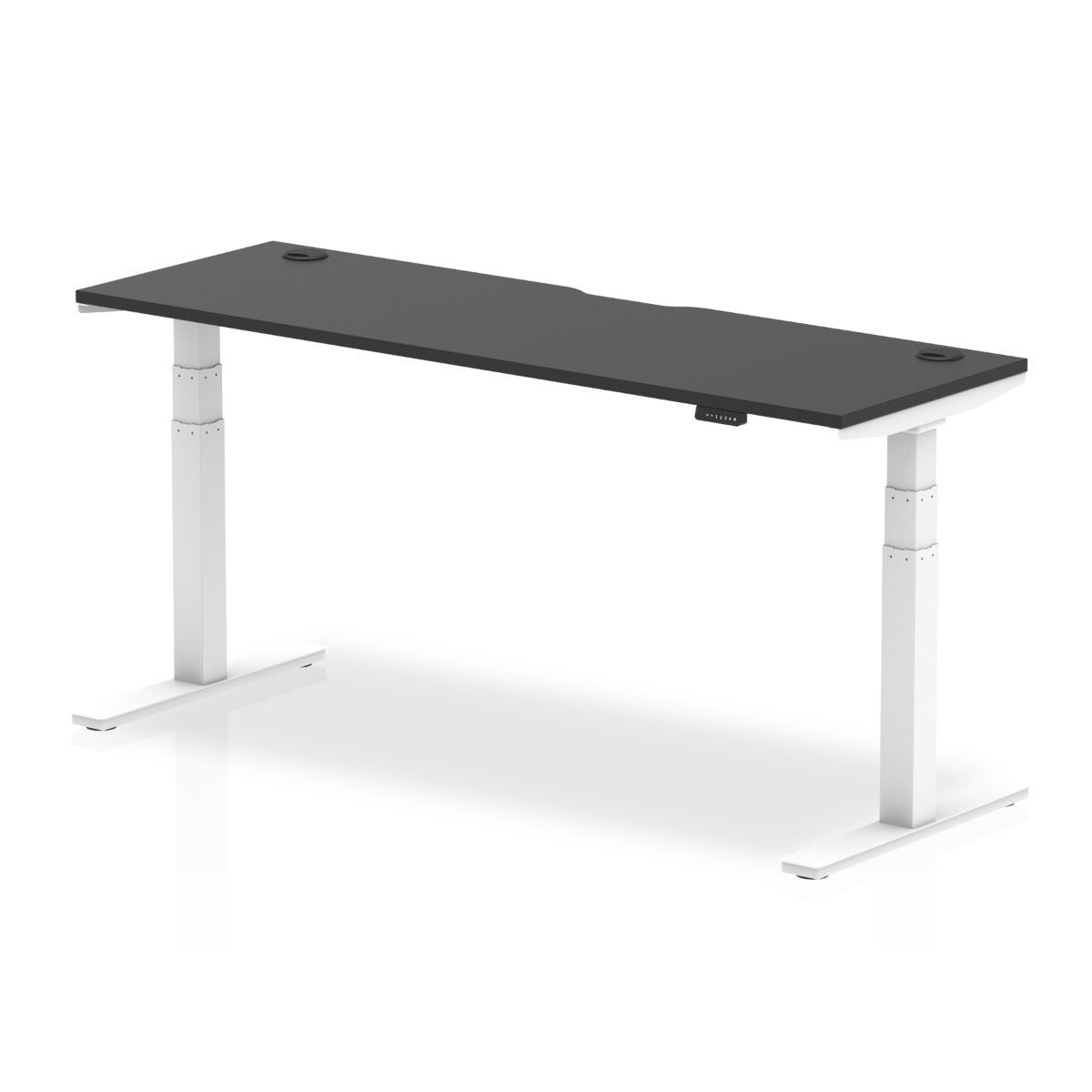 Air Black Series Electric Office Desk - 600mm or 800mm Deep