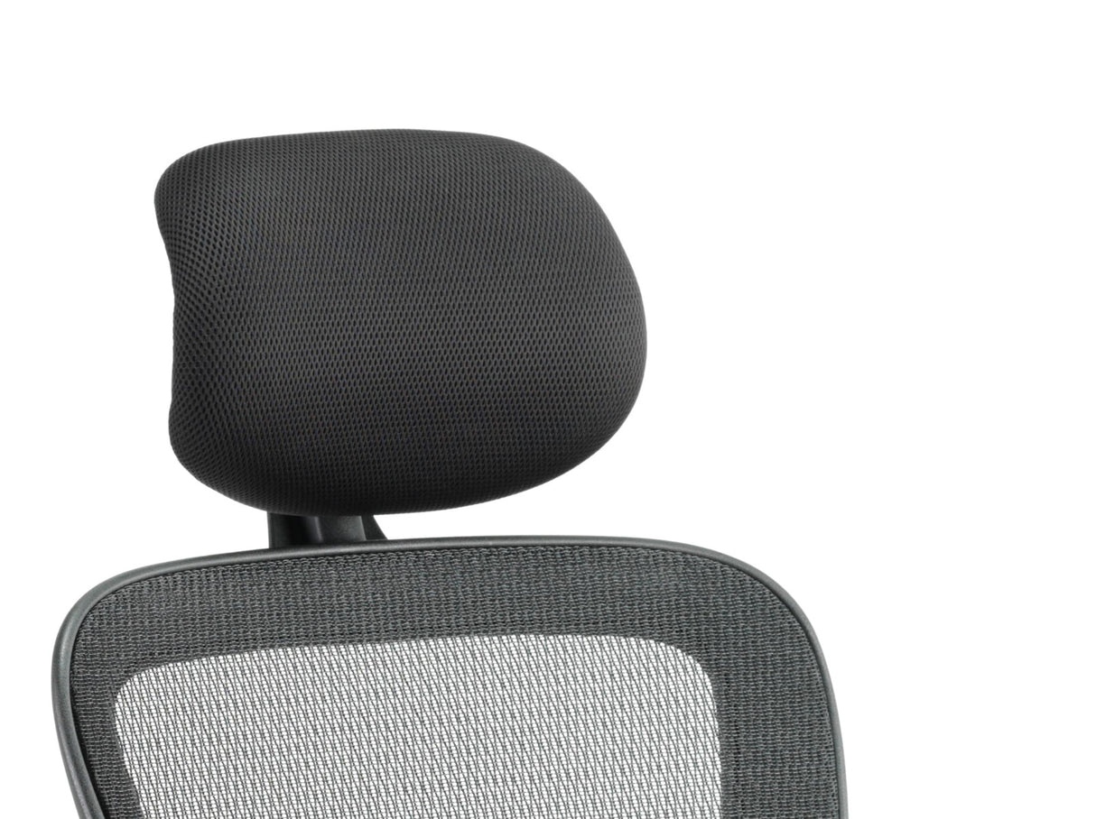 Stealth Shadow II Black Airmesh Seat and Mesh Back Ergonomic Office Chair