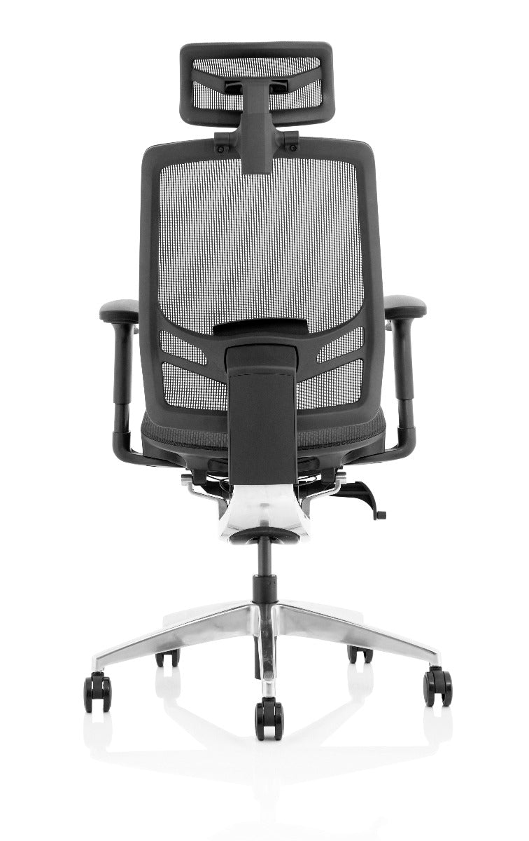 Ergo Click Black Mesh Seat and Back Operator Office Chair