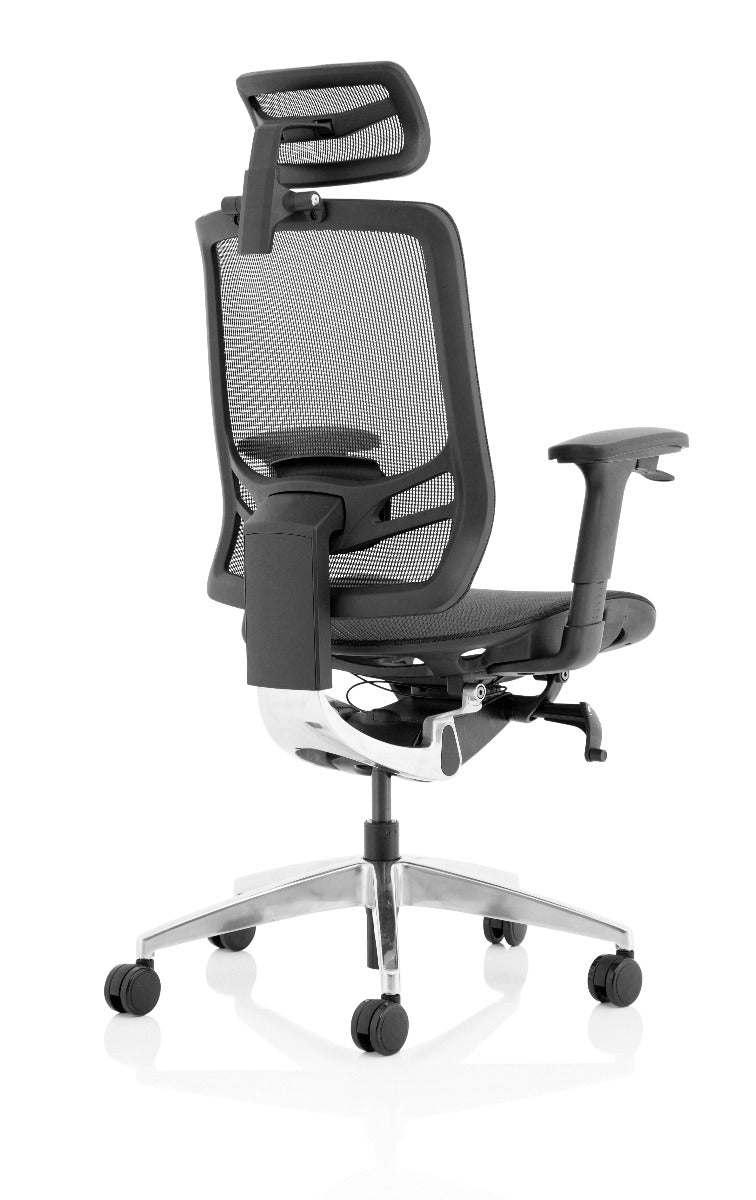 Ergo Click Black Mesh Seat and Back Operator Office Chair