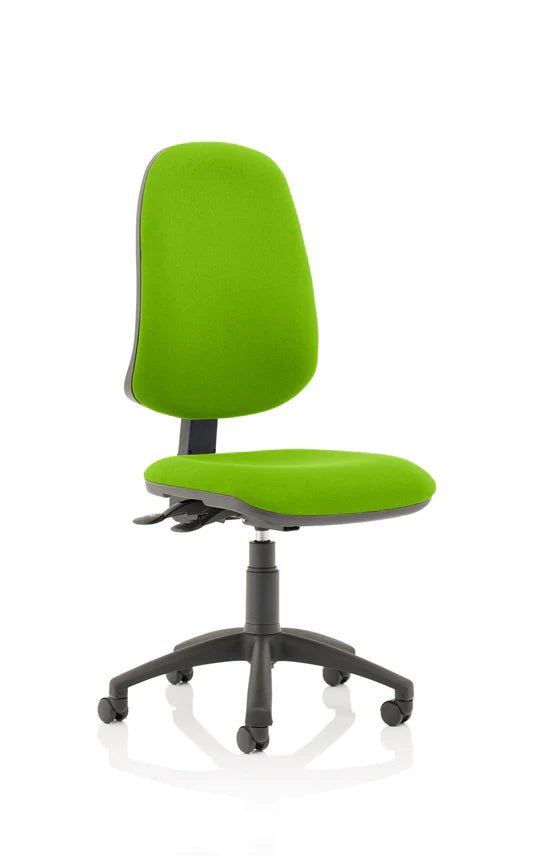 Eclipse XL Plus Fabric Operator Office Chair - Optional Colour and Armrests