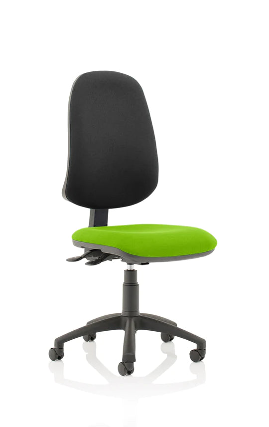 Eclipse XL Plus Fabric Operator Office Chair - Optional Colour and Armrests