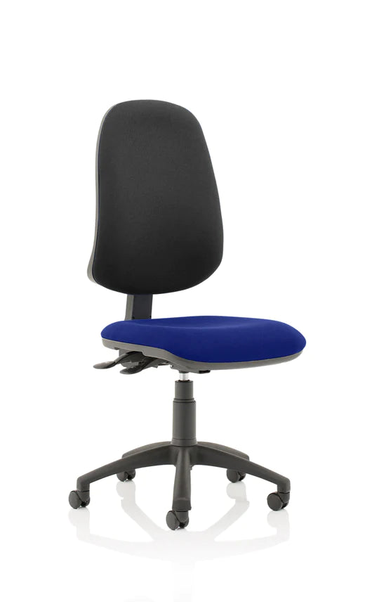 Eclipse XL Plus Fabric Operator Office Chair - Optional Colour and Armrests