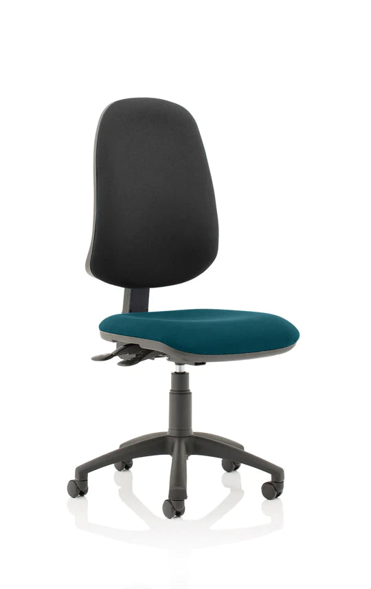 Eclipse XL Plus Fabric Operator Office Chair - Optional Colour and Armrests