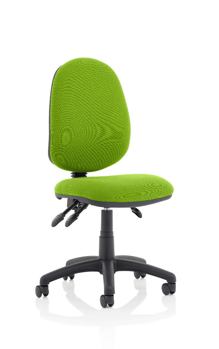 Eclipse 3 Plus Fabric Operator Office Chair - Optional Colour and Armrests