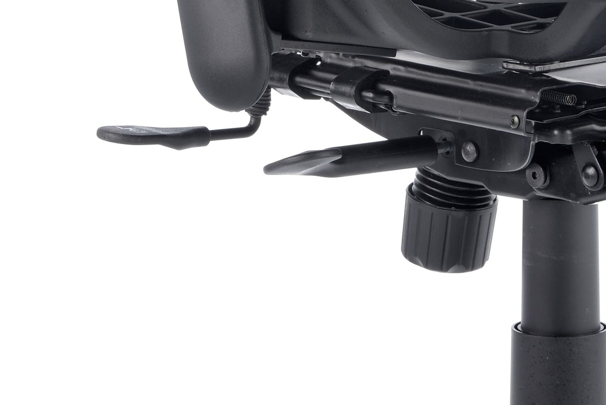 Mirage II Black Mesh Ergonomic Office Chair - Optional Headrest