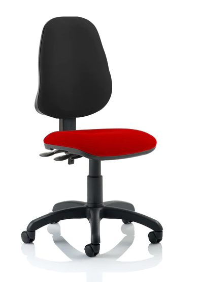 Eclipse 2 Plus Fabric Operator Office Chair - Optional Colour and Armrests