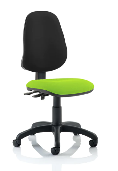 Eclipse 2 Plus Fabric Operator Office Chair - Optional Colour and Armrests