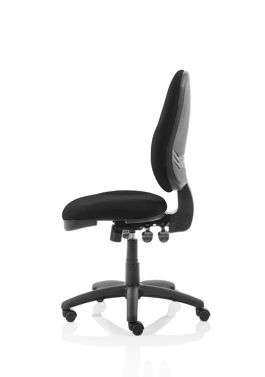 Eclipse XL Plus Fabric Operator Office Chair - Optional Colour and Armrests