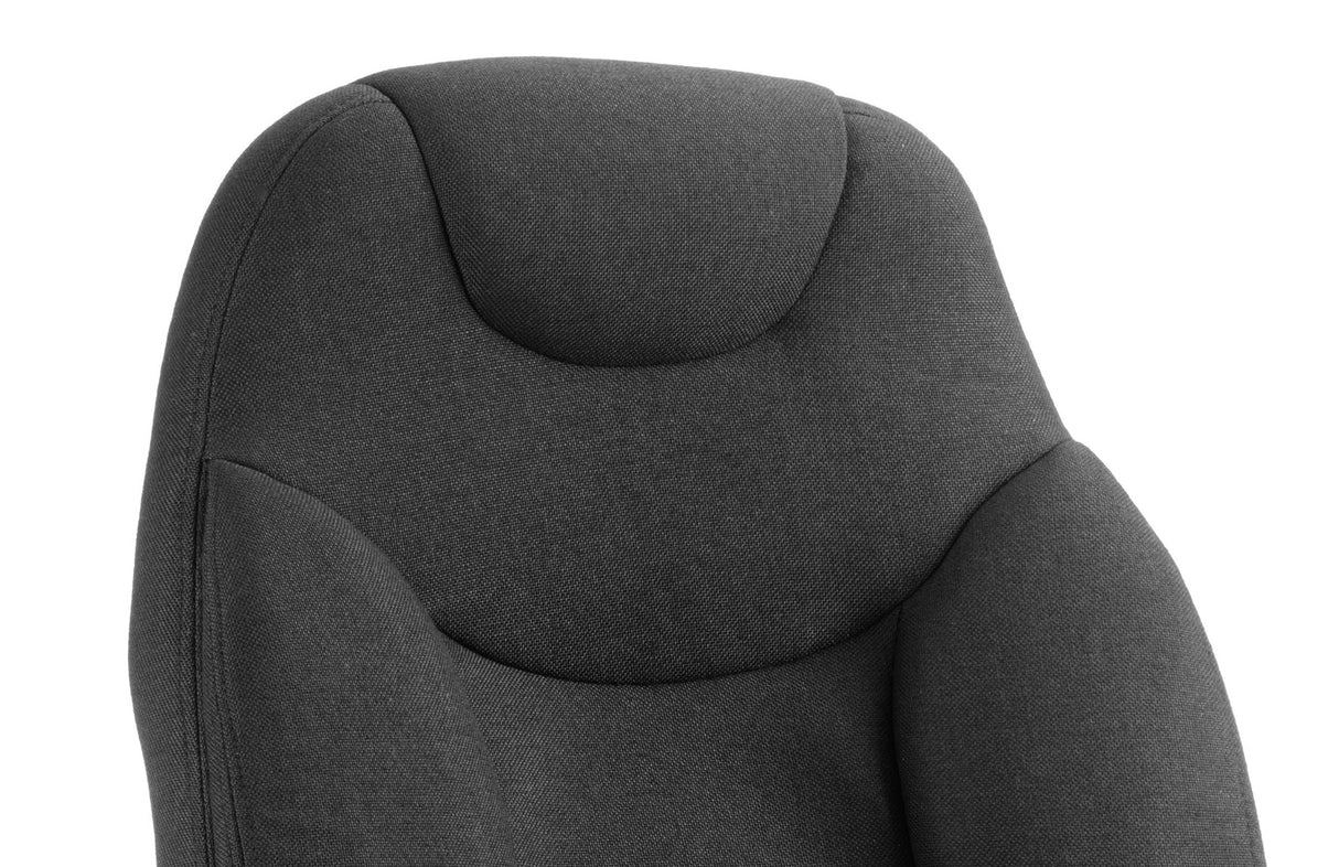 Galaxy Fabric Operator Office Chair - Black or Blue Option