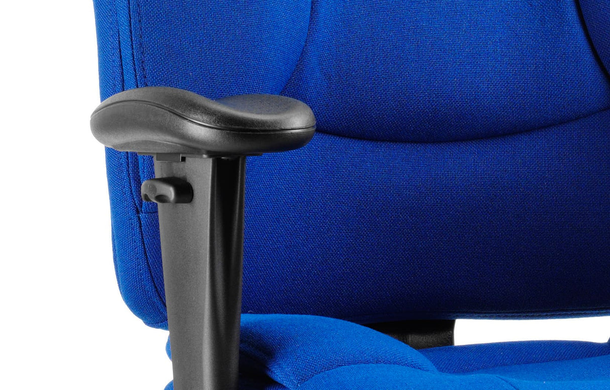 Galaxy Fabric Operator Office Chair - Black or Blue Option