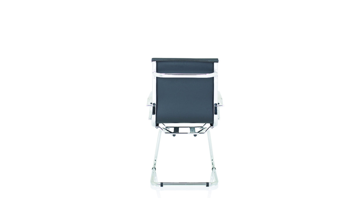 Nola Modern Medium Back Cantilever Chair