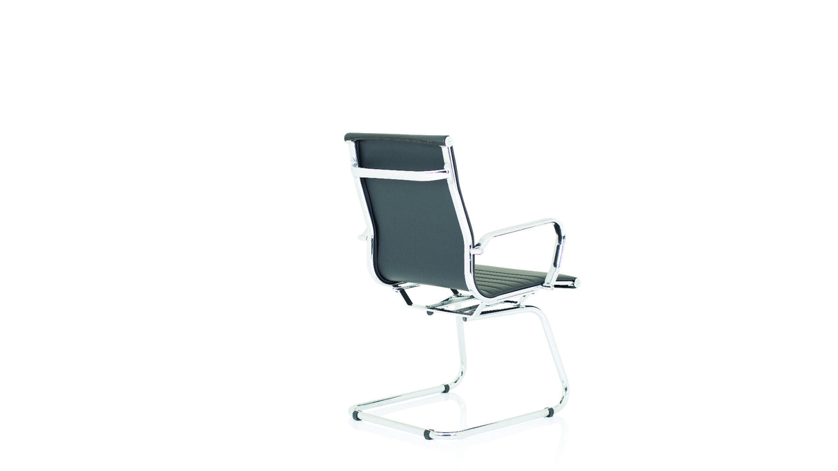 Nola Modern Medium Back Cantilever Chair