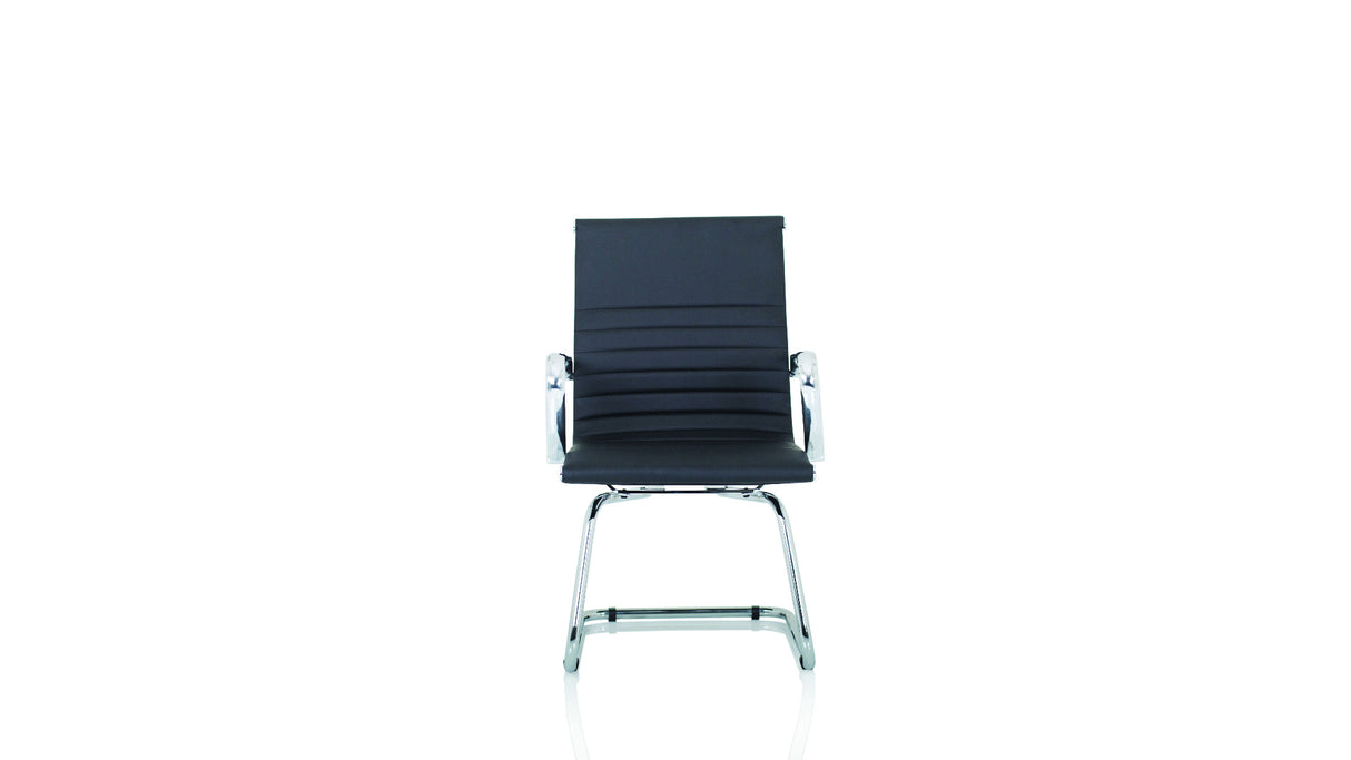 Nola Modern Medium Back Cantilever Chair