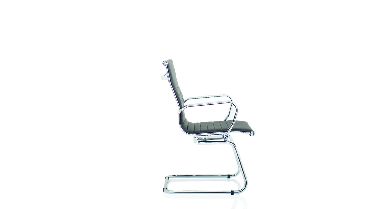 Nola Modern Medium Back Cantilever Chair