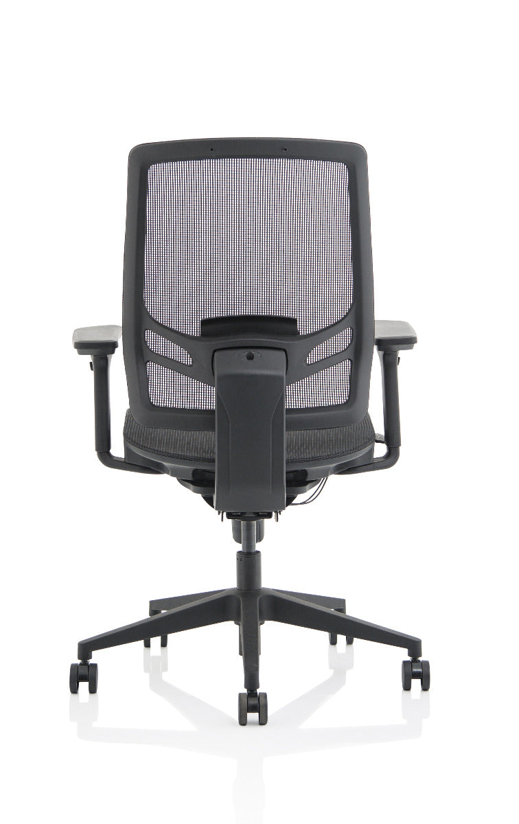 Ergo Twist Black Mesh Seat and Back Office Chair - Optional Headrest